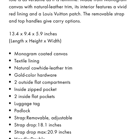 Authentic Louis Vuitton Grand Palais Handbag - Picture 7 of 7